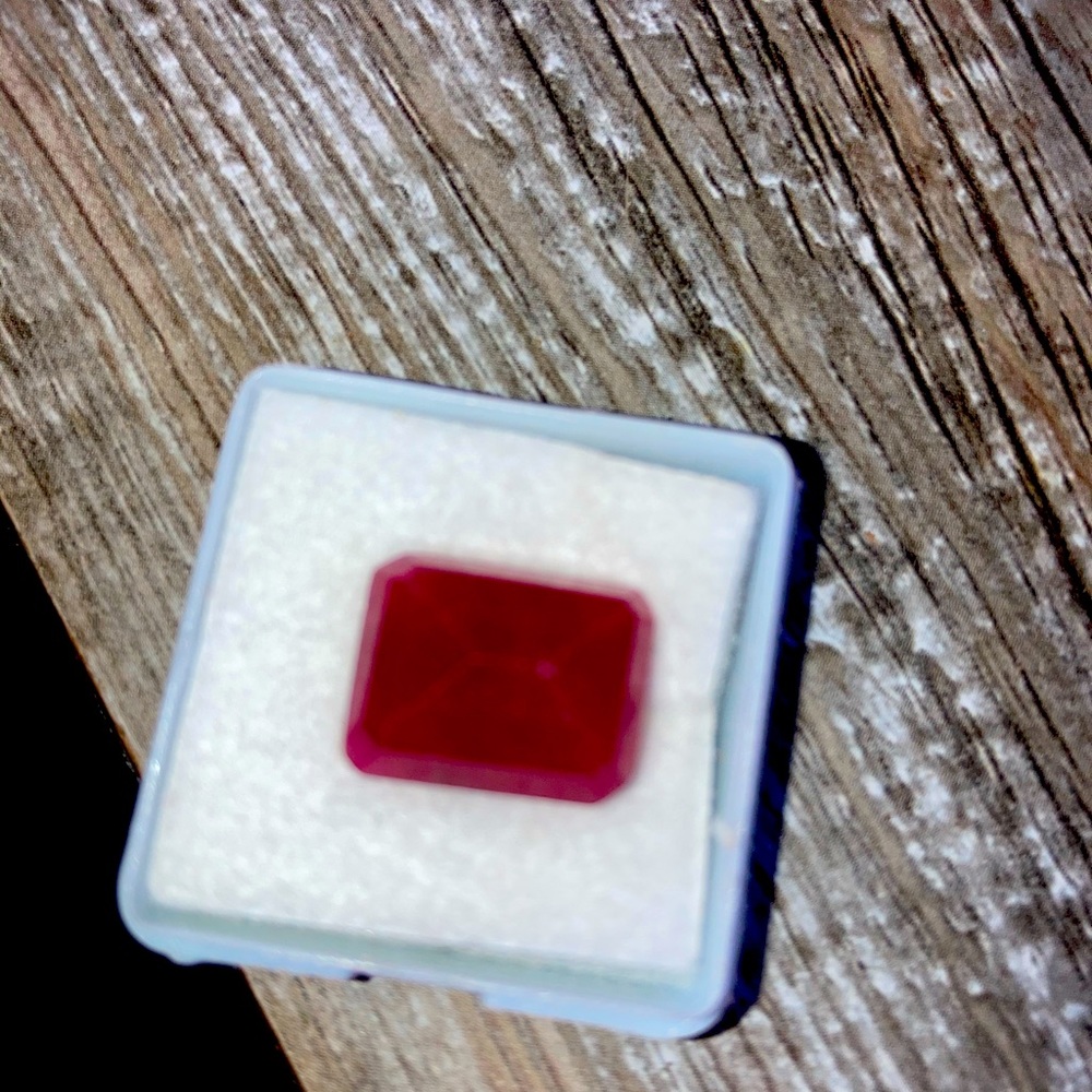 Ruby gemstone